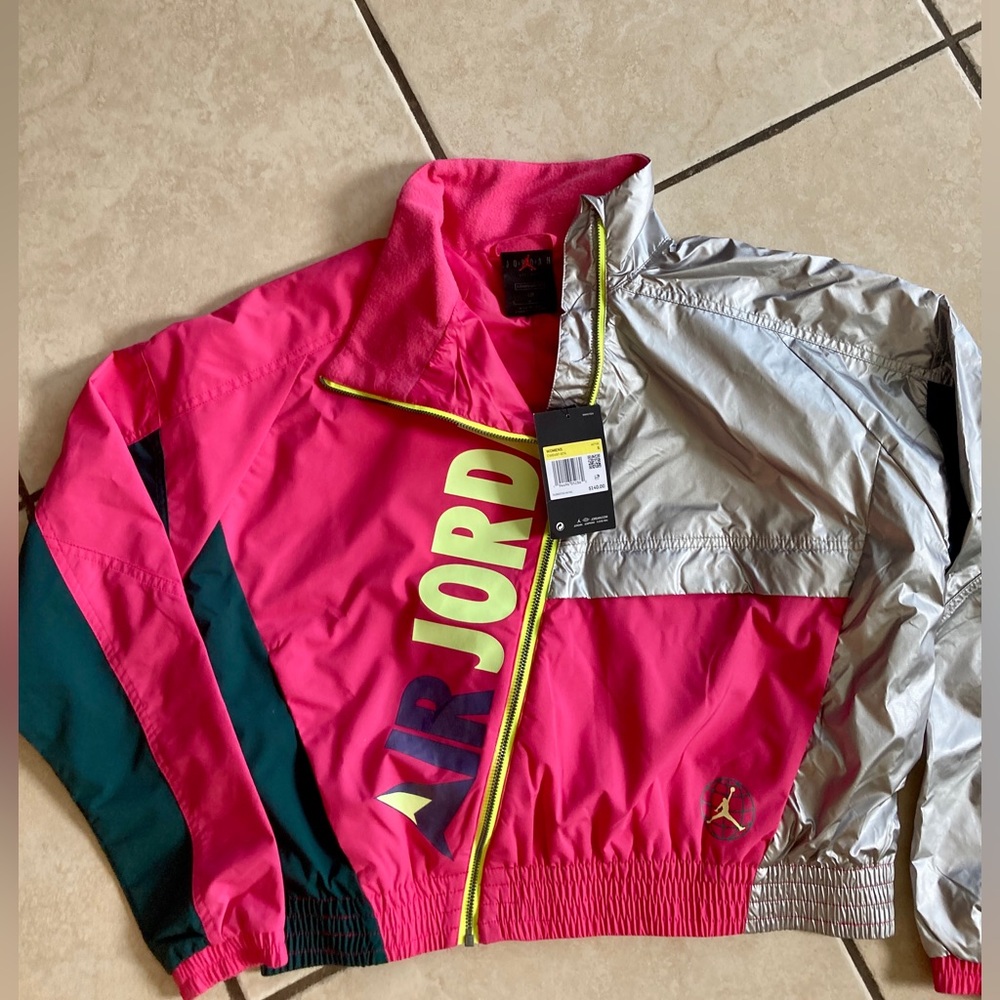 JORDAN WOMENS UTILITY TRACK JACKET NWT